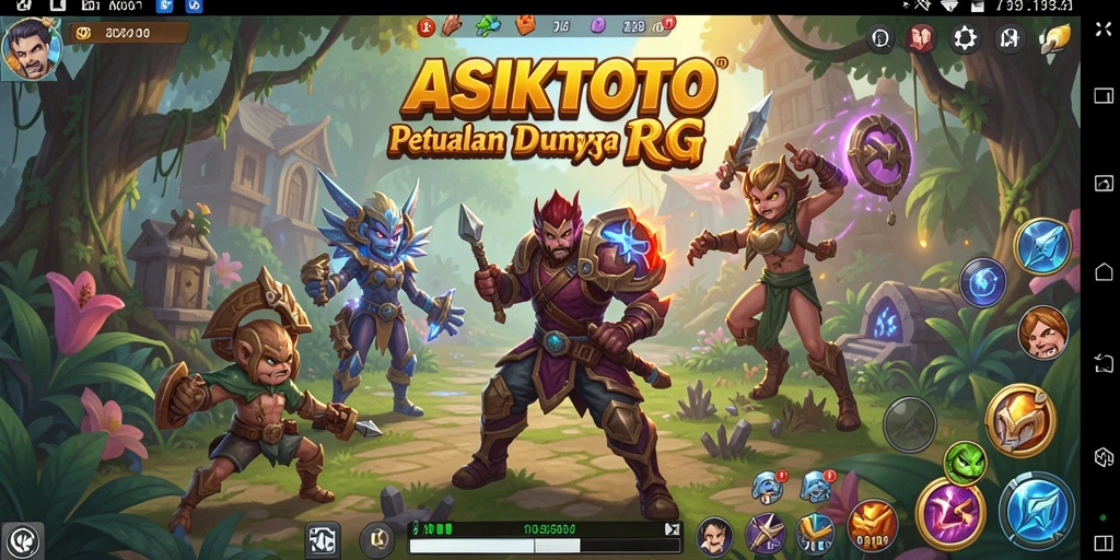 Gameplay RPG seru dan interaktif dalam ASIKTOTO.
