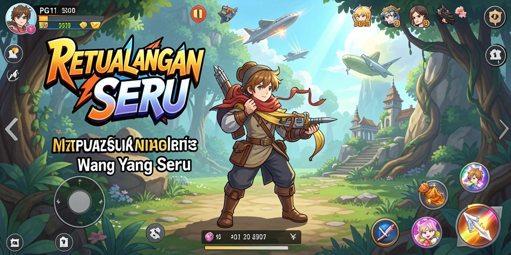 Screenshot RPG dengan karakter anime yang mengesankan di PG11.