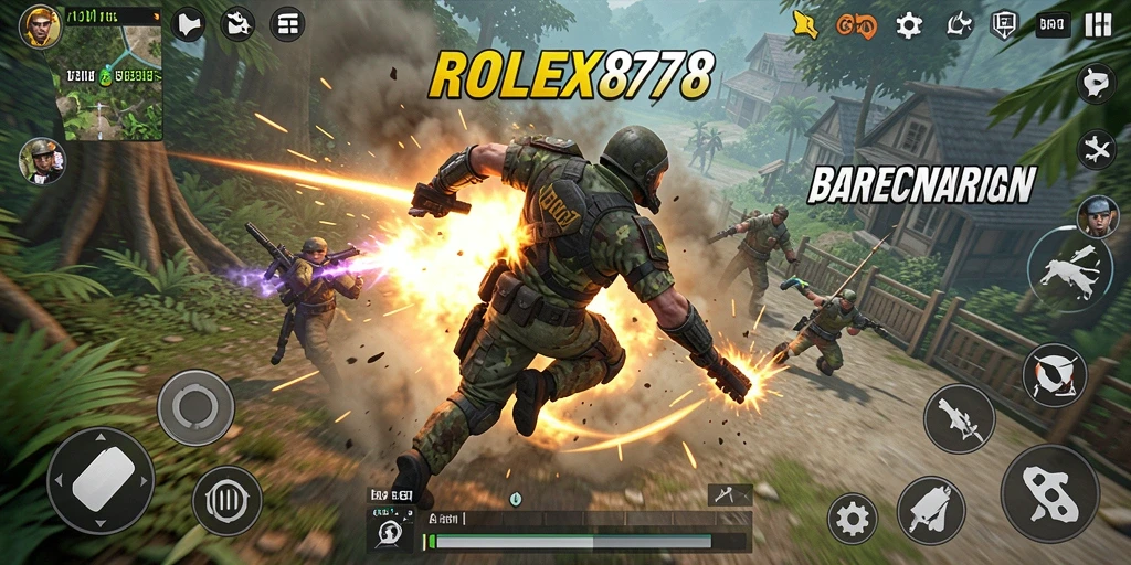 Tampilan seru gameplay ROLEX878 dengan aksi mendebarkan.